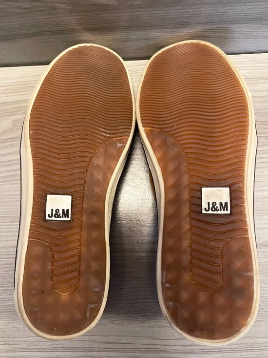 Johnston & Murphy Men\'s Tan Nubuck Leather Slip-On Shoes Sheepskin Size 11.5M main image 6
